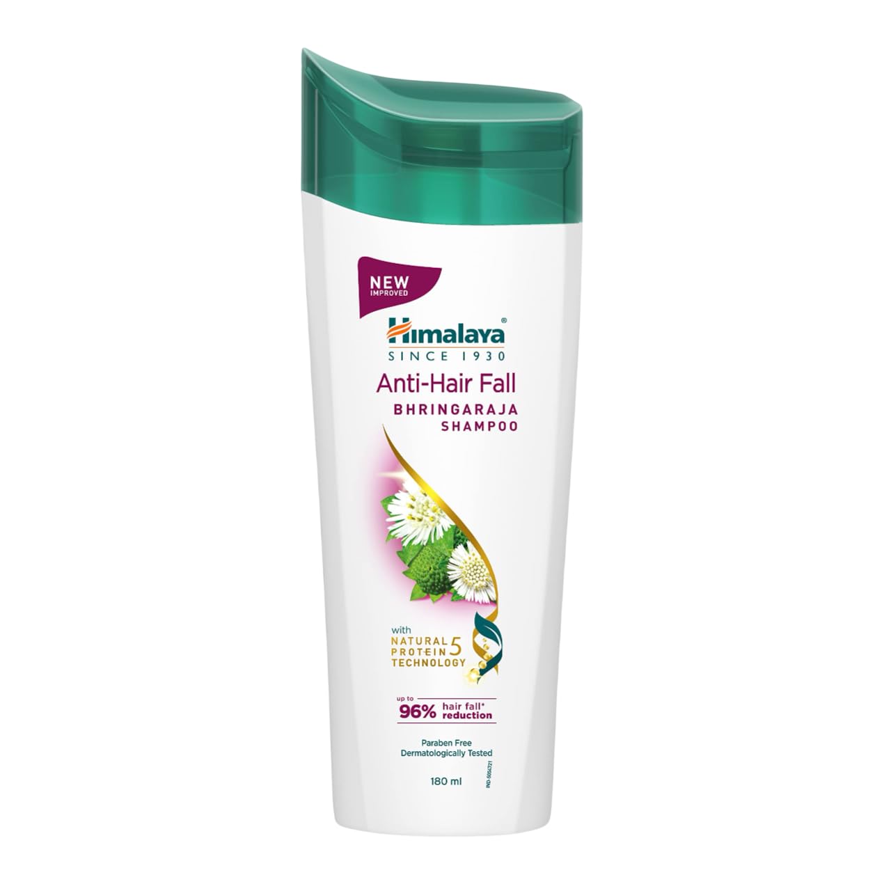 Himalaya Anti-Hair Fall shampoo bottle on a white background