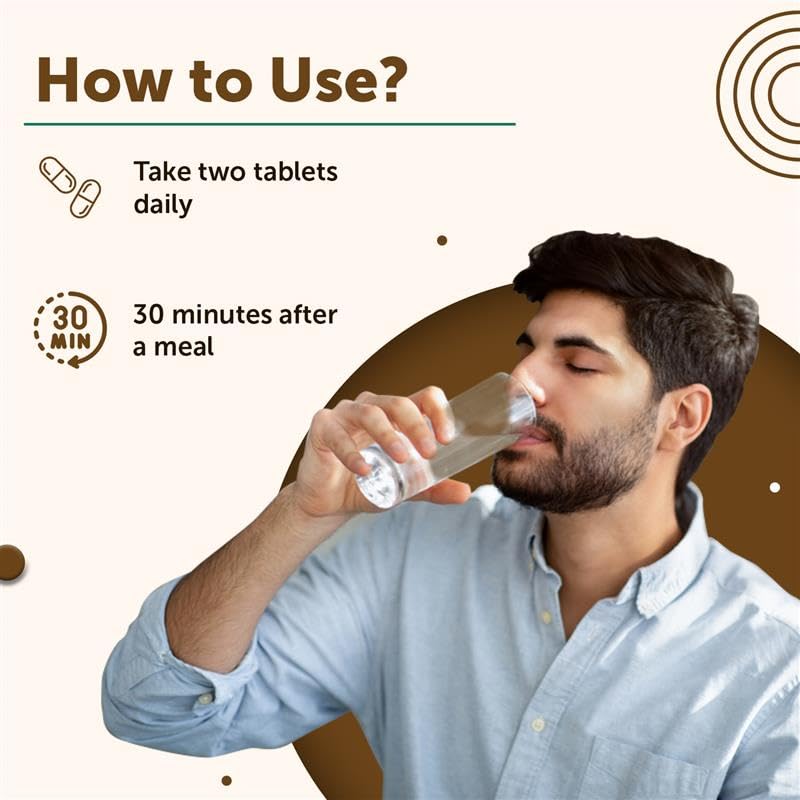 Neuherbs Ashwagandha 1000mg Tablets For Men | Manage Anxiety & Stress Relief | Ashwagandha Supplements With Vitamin B6, B9, B12 & E To Boost Energy, Immunity & Strength