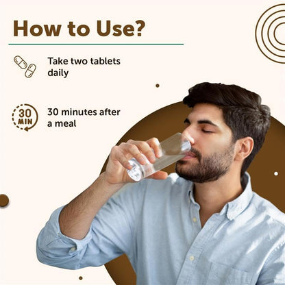 Neuherbs Ashwagandha 1000mg Tablets For Men | Manage Anxiety & Stress Relief | Ashwagandha Supplements With Vitamin B6, B9, B12 & E To Boost Energy, Immunity & Strength