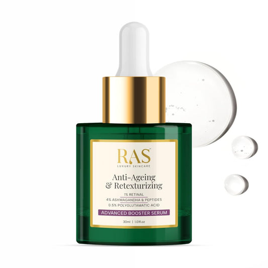 RAS Luxury Oils Anti-Aging & Retexturizing Advanced Booster Serum for Youthful Skin