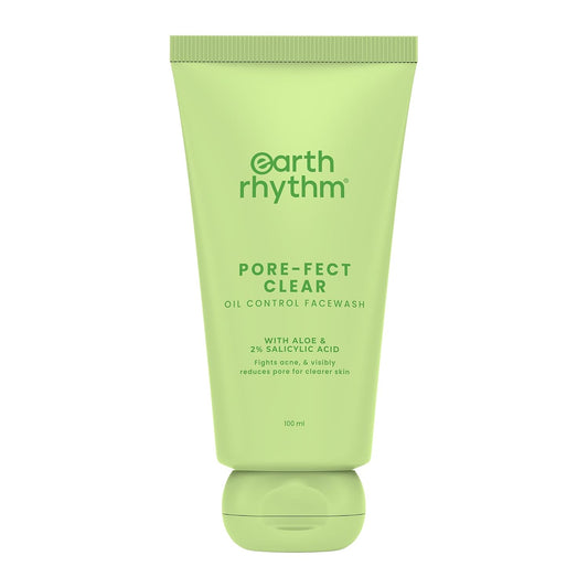 Earth Rhythm Aloe Dew Oil & Acne Control Face wash with Salicylic Acid 100ml