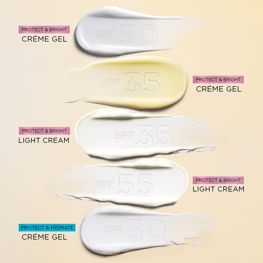 POND'S Serum boost sunscreen For All skin types prevent and fade dark patches with the power of SPF 55 and NIACINAMIDE-C Serum 50g
