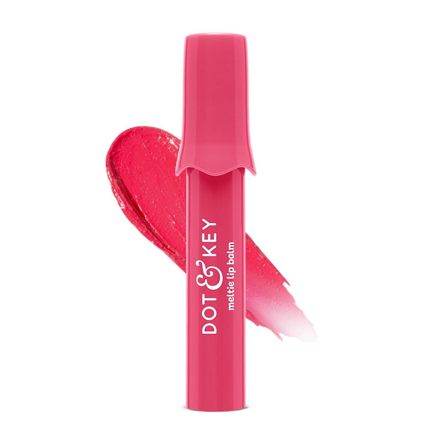 Dot & Key Meltie Lip Balm SPF 50+ With 2% Kojic & Vitamin C | Hydrates Dry, Chapped Lips, Lightens Pigmentation, Brightens Lips | With Shea & Mango Butters, Peptide Infused | Cocoa Creme | 4g