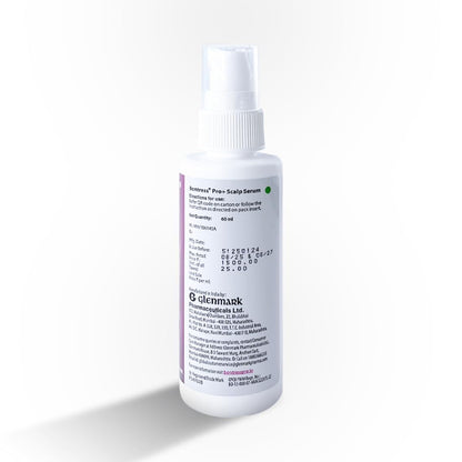 White spray bottle with Glenmark branding on a white background