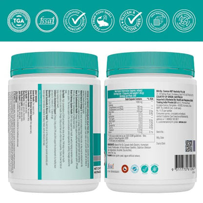 Swisse Fish Oil with 1000mg Omega 3 - One Capsule Per Serving, 1000mg Omega-3 Fish Oil In Single Capsule, Manufactured In Australia - 200 Days Pack