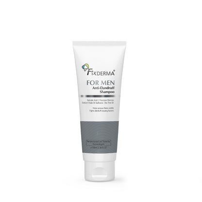Fixderma Anti Dandruff Shampoo with Salicylic Acid for Men | Itchy Scalp Shampoo- 100 ml