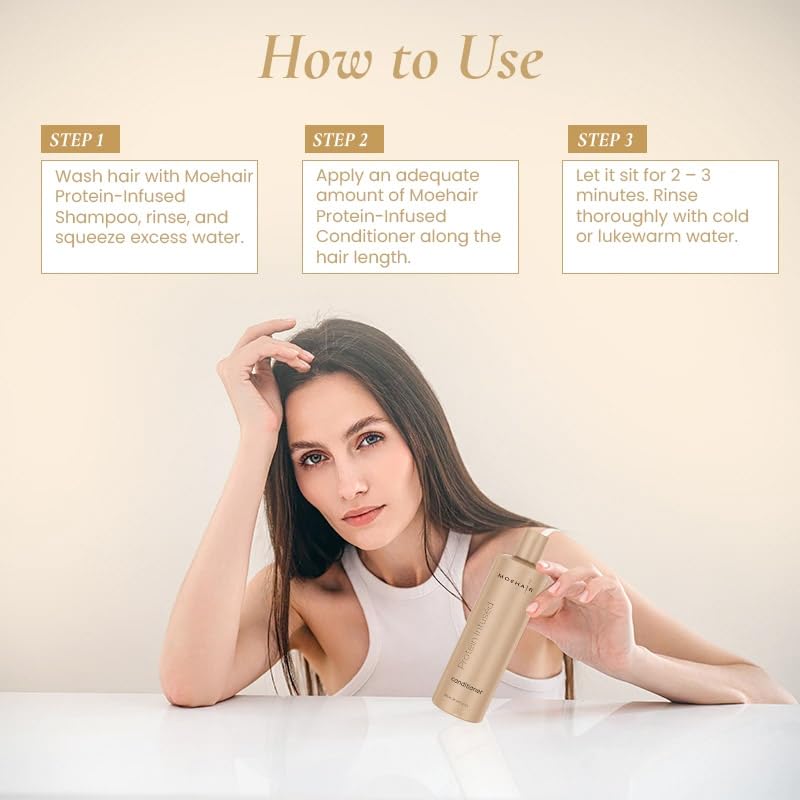 Moehair Protein Infused Conditioner - 355ml