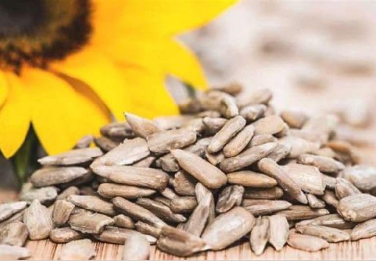 DRY AMRIT Sunflower Seeds - Healthy Snack | Raw Seeds for Eating | Fibre Rich Seeds | Raw seeds | Weight management