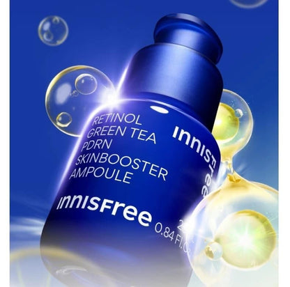 INNISFREE RETINOL GREEN TEA PDRN SKINBOOSTER AMPOULE