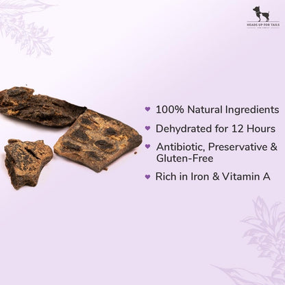 Sara's Doggie Treats - Chicken Liver with Organic Turmeric - 70 gm | Highly Nutritional & Digestible, Suitable for All Dog Breeds, Easy to Digest, All Life Stages