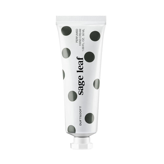DUFT & DOFT Niche Perfume Hand Cream Sage Leaf (50ml): Herbal Cypress & Cedar, Cocoa Butter & Squalane for Intense Hydration & Softness