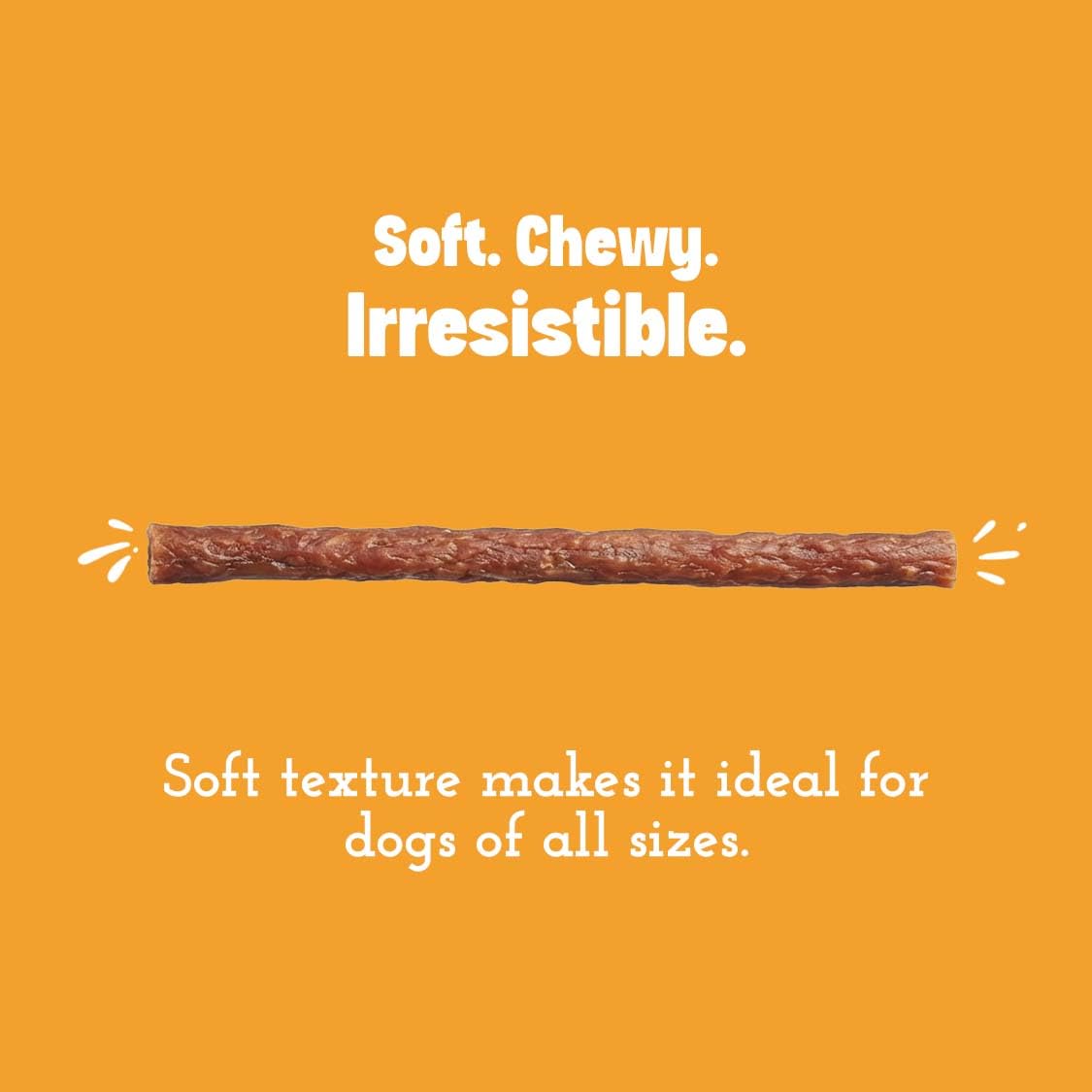 PETS EMPIRE BARKBITES Butter Chicken Dog Chew Sticks | Grain-Free Soft Dog Treats | High Protein Training Snacks| Made with Real Chicken | Healthy & Tasty Chews | 100g