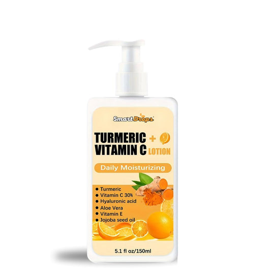 Smartdrops Moisturizer for Fast Absorbing and Non-sticky, for Dry Skin, for Men & Women | With Goodness of Turmeric and vitamin C For Instant Hydration