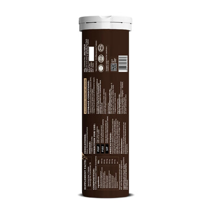 Nirvasa Shilajit Plus Effervescent Tablets (15 Tab) | Boosts Strength, Stamina, Energy & Performance | Supports Muscle Recovery, Endurance & Vitality | with 5 Powerful Herbs | Orange Flavour