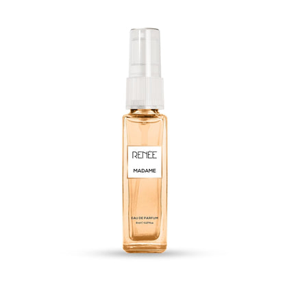 RENEE Madame Eau De Parfum 8ml - Premium Long-Lasting Fragrance with Notes of Pomegranate, Yuzu, Peony & Amber - Versatile Scent for All Occasions - Redefine Elegance & Sophistication