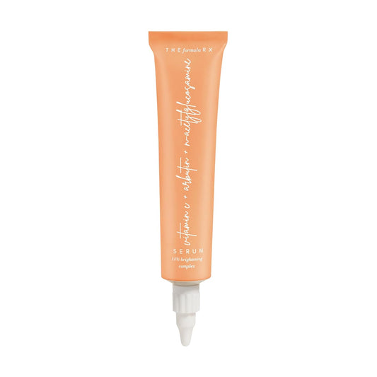 The Formularx 10% Vitamin C Face Serum with 2% Arbutin for Glowing Skin | Advanced Skin Brightening Serum for Dark Spots, Pigmentation, & Acne Marks | Beginner & Sensitive Skin Friendly | For Men and Women | All Skin Types - 30g