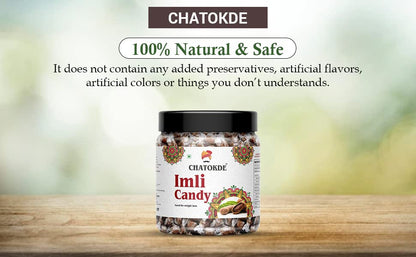 CHATOKDE Imli Candy, Khatti, Methi Imli, Tamarind Twist Candy, Tamarind Candy - 400Gm