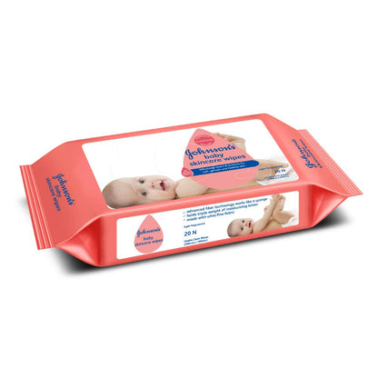 Johnson's Baby Skincare Cloth Wipes - 20 Wipes