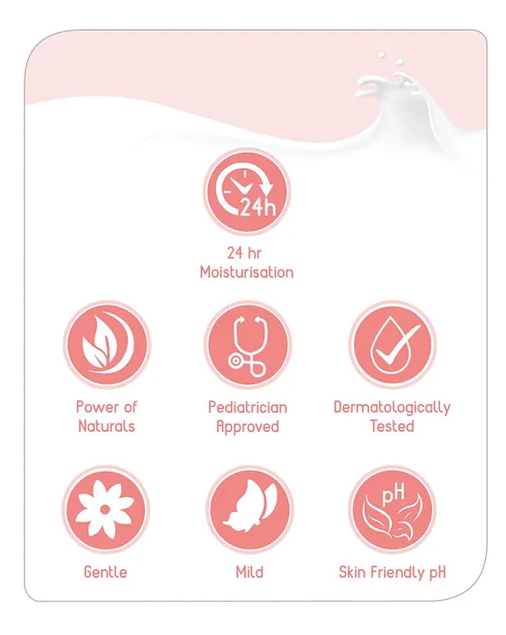 Babyhug Daily Moisturizing Milky Cream for Newborn Babies, Milk Protein Formula, 100 g | Dermatologically Tested, Pediatrician Approved | Silicone, Paraben, Phthalete, Sulphate Free