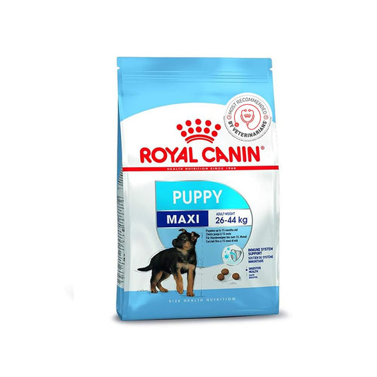 Royal Canin Maxi Puppy Food, Dry Food, Supports Immune System & digestive health, Provides Long growth, moderate energy, 1 Kg