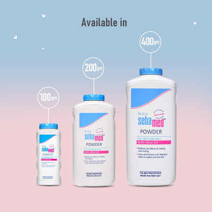 Sebamed Baby Powder| Olive Oil, Allantoin|200 gm