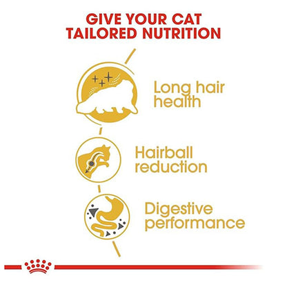 Royal Canin Persian Adult Cat Food, Dry Food, Supports Long Hair Health, Digestive Health, and Hairball Formation, 1 Kg