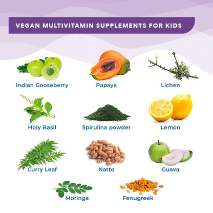 Wellbeing Nutrition Disney Frozen Melts® Multivitamins for Kids (6+) | 100% RDA Vegan Kids supplements for Growth & Development | Vitamins A, B-Complex, C, D & Iron | Tropical Berry | 30 Oral Strips