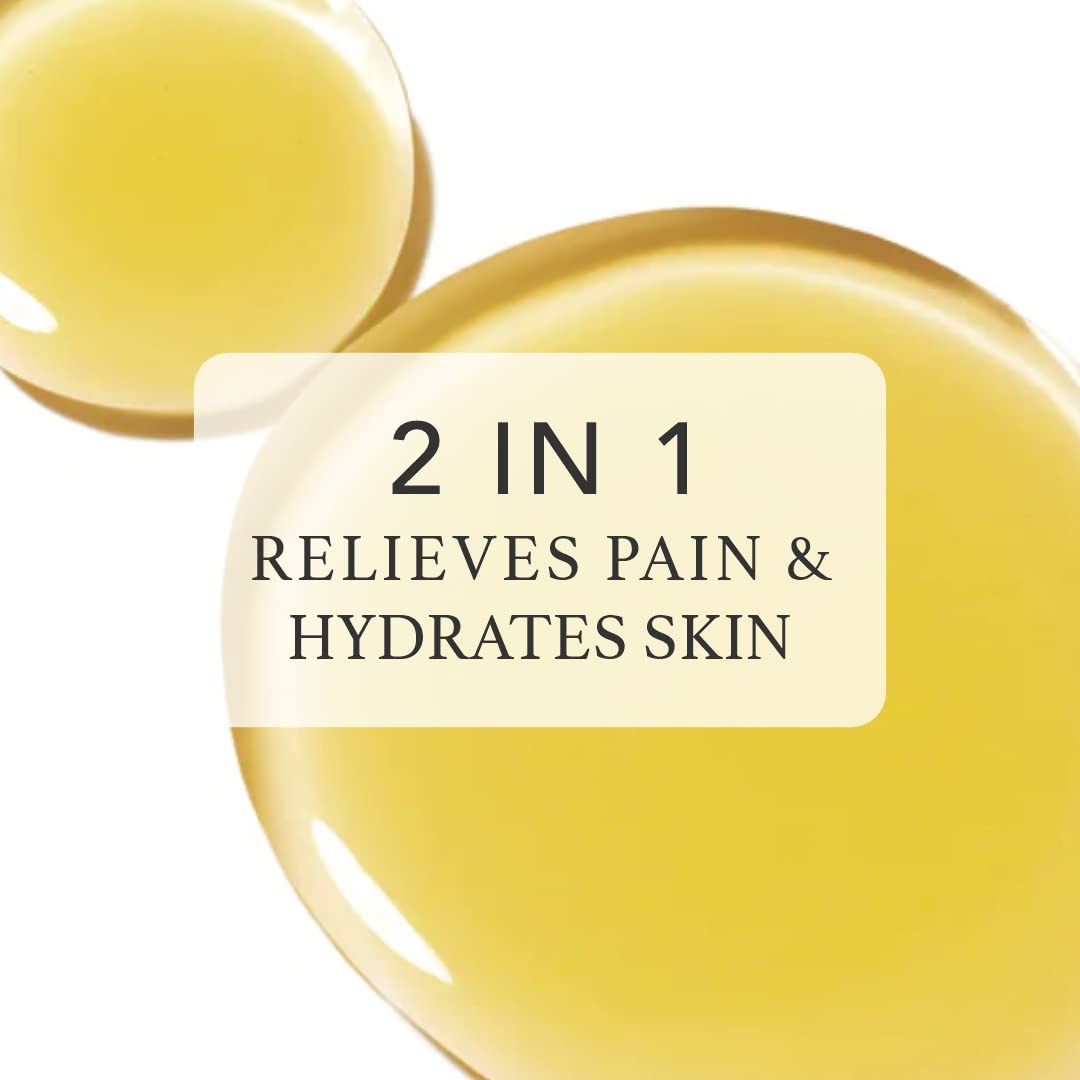 RAS Luxury Oils Renew Muscle Relaxant & Pain Relief Body Oil For Joints & Muscular Pain | Improves Joint Mobility & Relax Muscles | Organic Sesame and Moringa Oil | Ashwagandha, 100ml