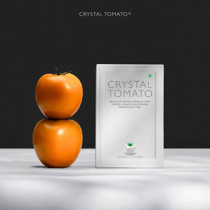 Crystal Tomato Supplement Colourless Carotenoids, L-Cysteine Enriched, Brightens Skin Tone, Reduces Pigmentation
