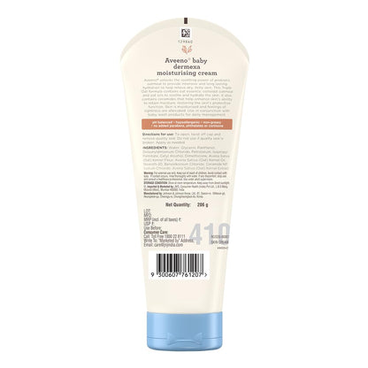 Aveeno Baby Dermexa Moisturising Cream 206g | With Triple Oat Complex And Ceramides | Soothes And Relieves Dry, Itchy, Sensitive Skin | Us Pediatrician Recommended | No Added Fragrance, Cortisone Or Dyes