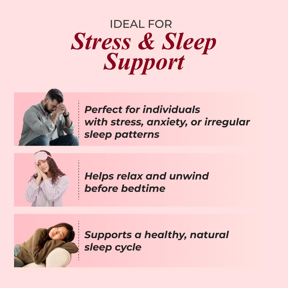 Nutrela Ashwagandha & Melatonin Sleep Gummies for Men & Women | 30 Strawberry-Flavored Gummies | Supports Restful Sleep & Stress Relief