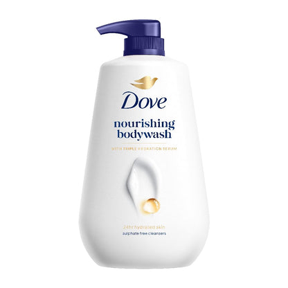Dove Nourishing Bodywash with Triple Hydration Serum, 825ml