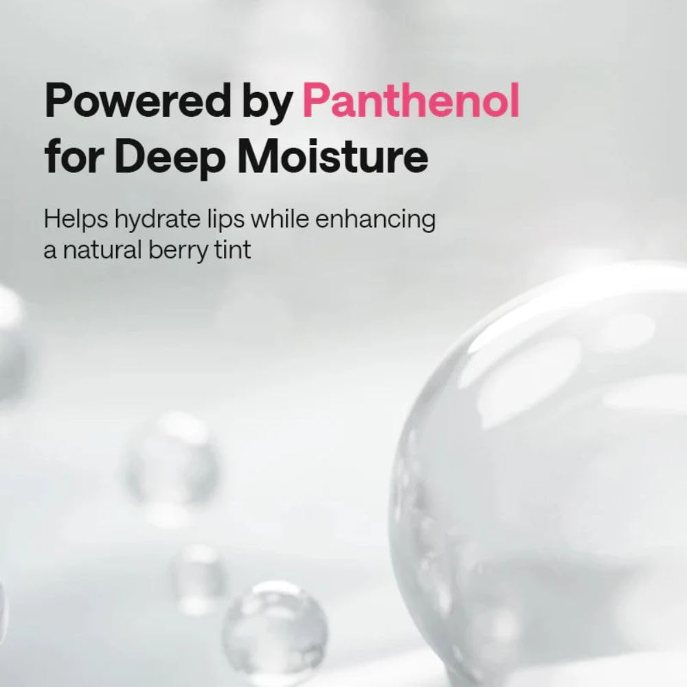 MEDIHEAL Pantenolips Healssence Berry Pink LipEssence (10 ml) Hydrating Korean Treatment with Panthenol, Berry Extracts & Vitamin E for Dry Chapped Lips with Natural Pink Tint, Intensive Lip Care