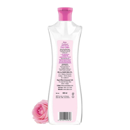 Dabur Gulabari Premium Rose Water/Face Toner | No Paraben | Alcohol Free | Cleanses, Hydrates & Moisturises Skin | Balances & Restores Skin's pH Levels | For All Skin Types