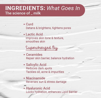 Be Neude Body Lotion with Ceramide, Lactic Acid, Niacinamide & Hyaluronic Acid for Deep Hydration, Barrier Repair & Dark Spot Reduction, Ultralight, Non-Sticky Body Lotion Smmmoothie, 250ml