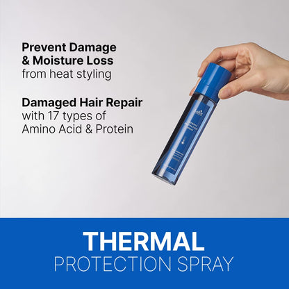 LADOR Thermal Heat Protection Spray (100ml) Heat & UV Protection Hair Nourishing Spray | Conditions, Reduces Frizz, Improves Elasticity | Korean Hair Care Products