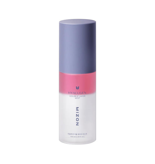 MIZON Hyalugen Double Layer Mist with Hyaluronic Acid and Marine CollagenYouthful Skin Spray Instant Glow Moisturizing Korean Skincare - 100 ml