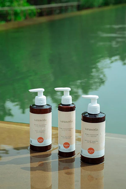 Vanaveda Kapha Body Cleanser for Oily Skin | Purifying Ayurvedic Body Wash with Plant-Based Cleansers | Daily Body Care for Refreshed Skin | 300ml