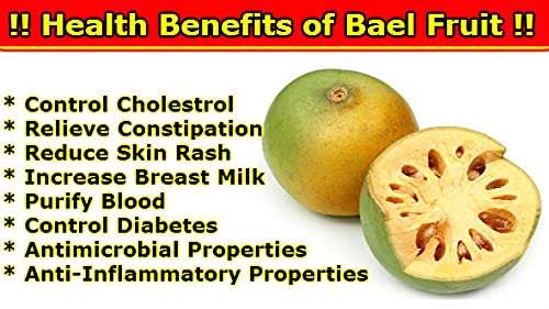 Namo Organics - Bael Fruit Powder 400g | Aegle Marmelos | Bilva Fruit Supports Healthy Bowel Functions