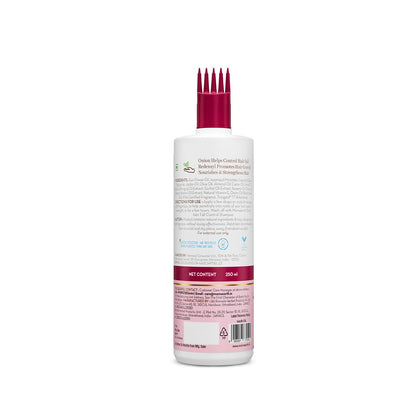 Mamaearth Onion Hair Oil with Onion Oil & Redensyl for Hair Fall Control | Boosts Hair Growth | Adds Strength & Shine | 200 ml
