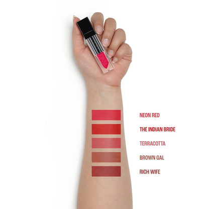 Daily Life Forever52 Smooth Longlasting Liquid Matte Lipstick (Neon Red, 5.5ml)