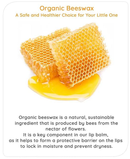 Babyhug Pro Deep Moisture Honey & Organic Beeswax Lip Balm - 4.5 g