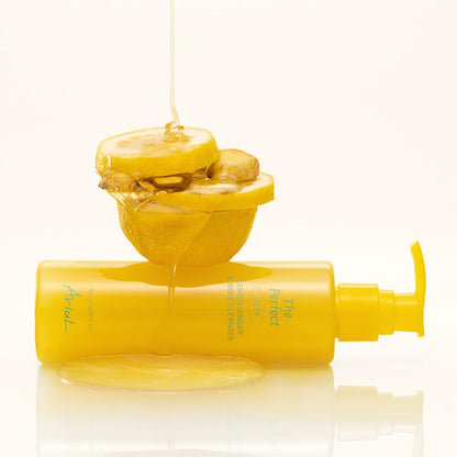 Ariul Lemon Ginger Bubble Cleanser Makeup Remover Honey Toning Brightening