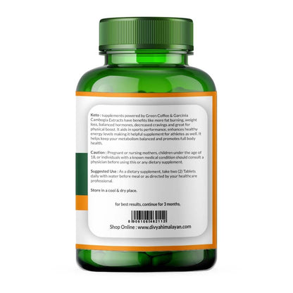 Divya Himalayan Morning Time Fat Burner – 60 Tablets | Herbal Formula | Inspired by Himalayan Traditions