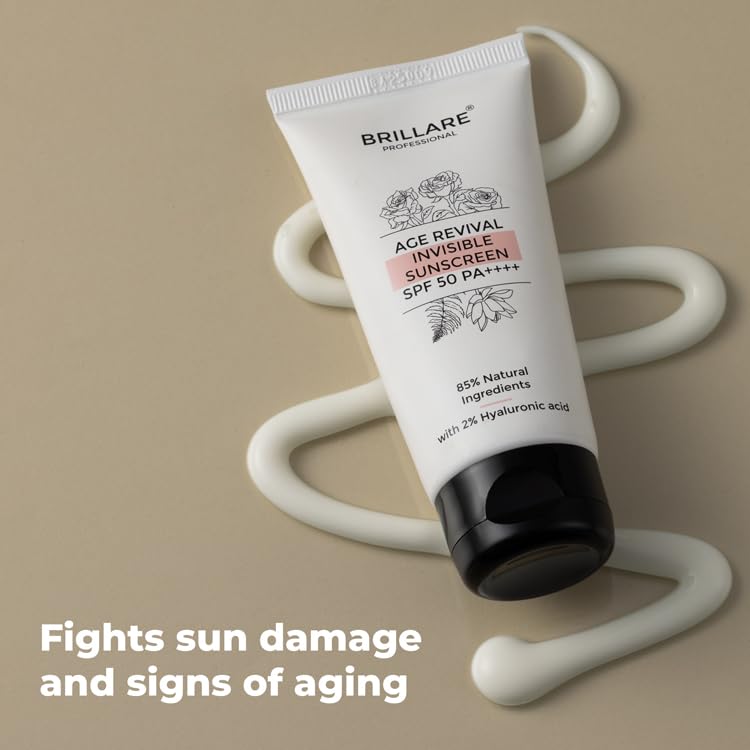 BRILLARE Age Revival INVISIBLE Sunscreen SPF 50