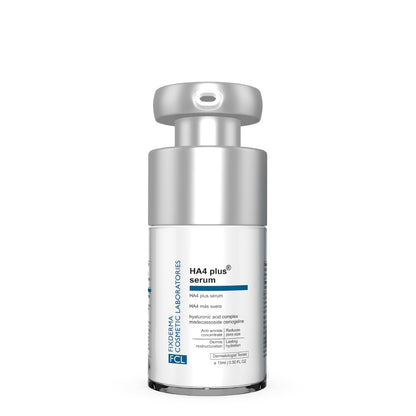 FCL 5% Hyaluronic Acid HA4 Plus Serum for dry skin, Serum for open pores reduces fine lines and wrinkles, Improves the elasticity of the skin - 15ml (Pack of 1)