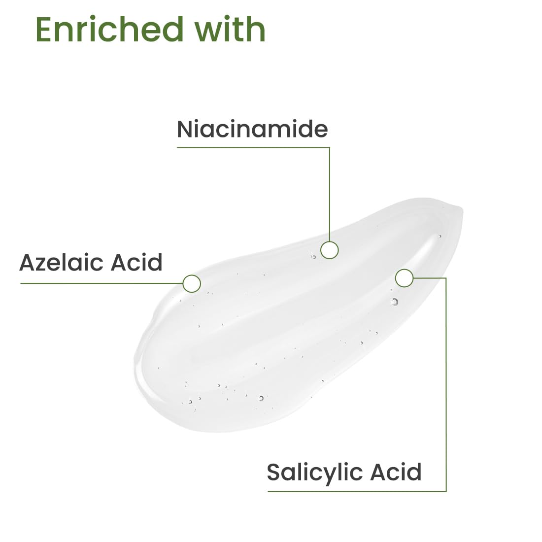 Earth Rhythm On Spot Acne Gel with Salicylic Acid, Niacinamide Acid & Azelaic Acid | Pimple Treatment Gel For Men & Women – 15g