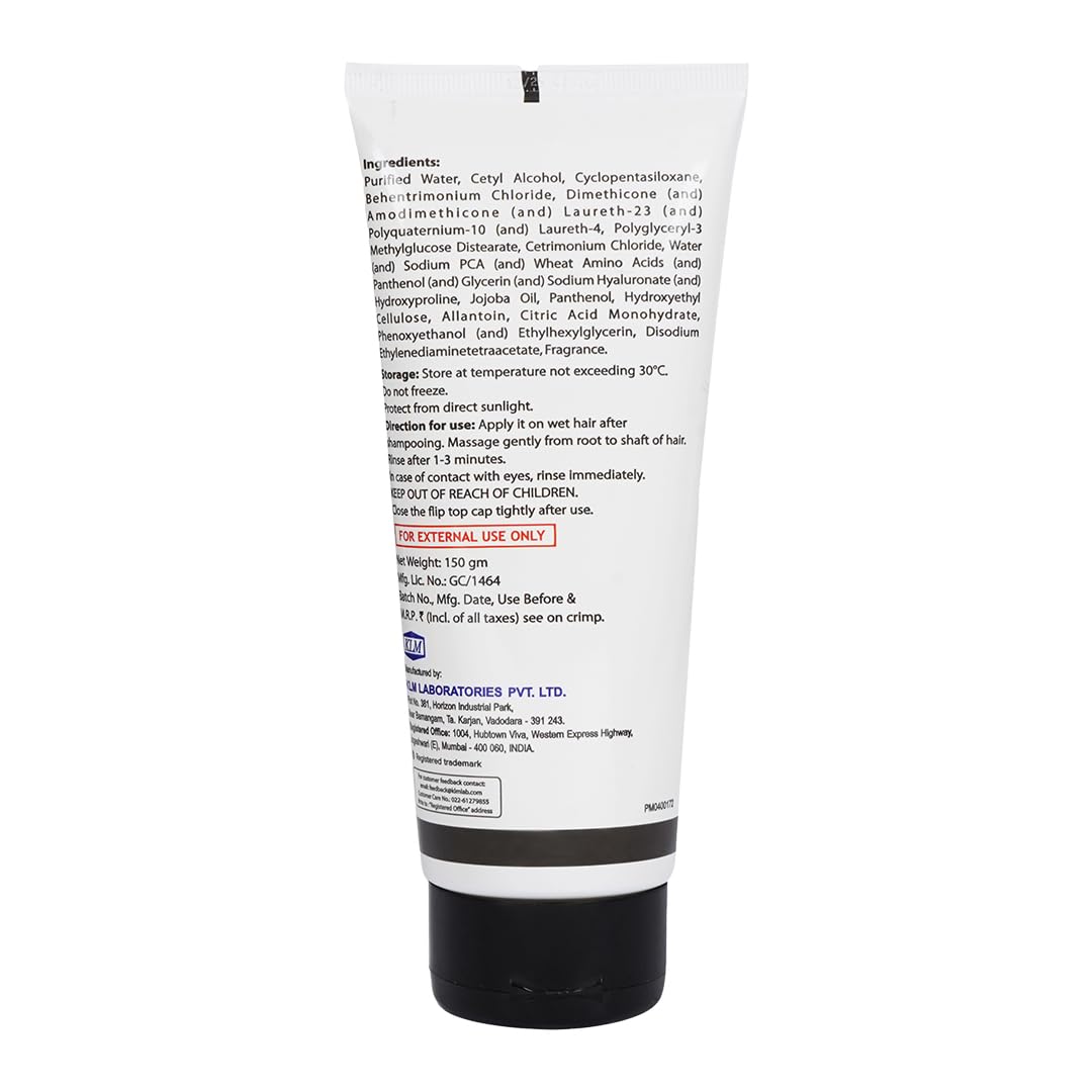 KLM Cosmoq Fresh Conditioner 150g | Hydrates & Detangles, Replenishes Hair from Root to Tip | Paraben-Free Everyday Care, 1 Count