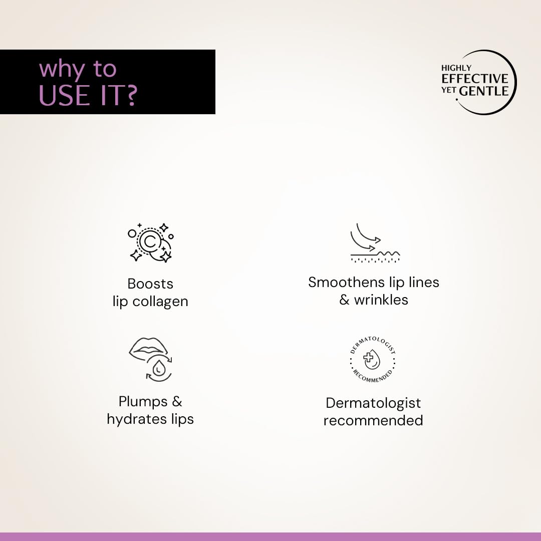 Deconstruct Lip Mask | Collagen And Peptide Lip Sleeping Mask For Dry Lips | For Women And Men | 8Gm,Clear