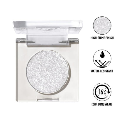 Daily Life Forever52 Dazzle Dot Pressed Glitter | Long-Lasting 12-Hour Wear | Ultra-Glam, High-Shine, Water-Resistant | Subtle to Bold Sparkle for Eyes & Face (Diamond Dust-01, 1.68g)